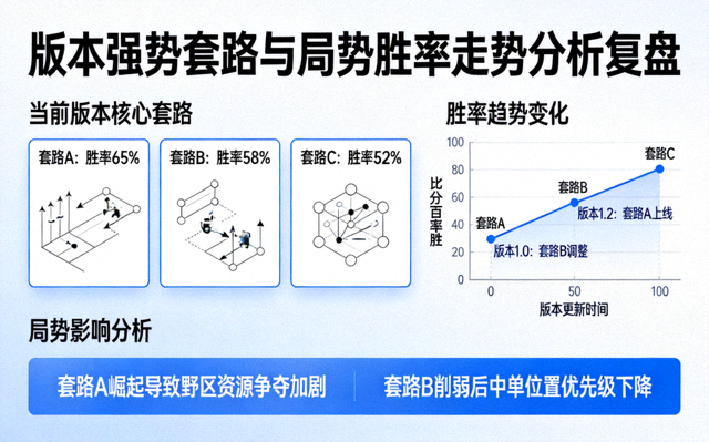 版本强势套路与局势胜率走势分析复盘配图