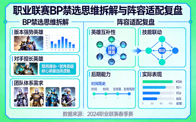 职业联赛BP禁选思维拆解与阵容适配复盘配图